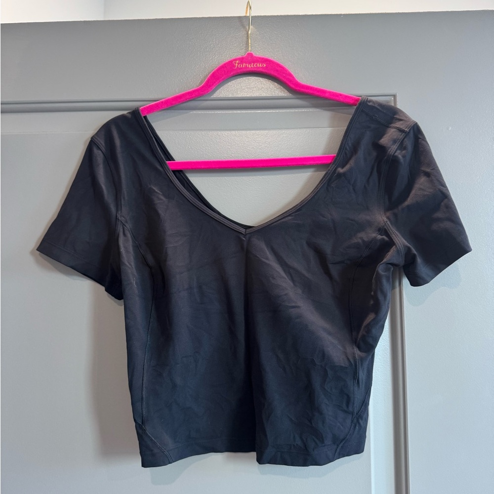 Lululemon Athletica Black align tee